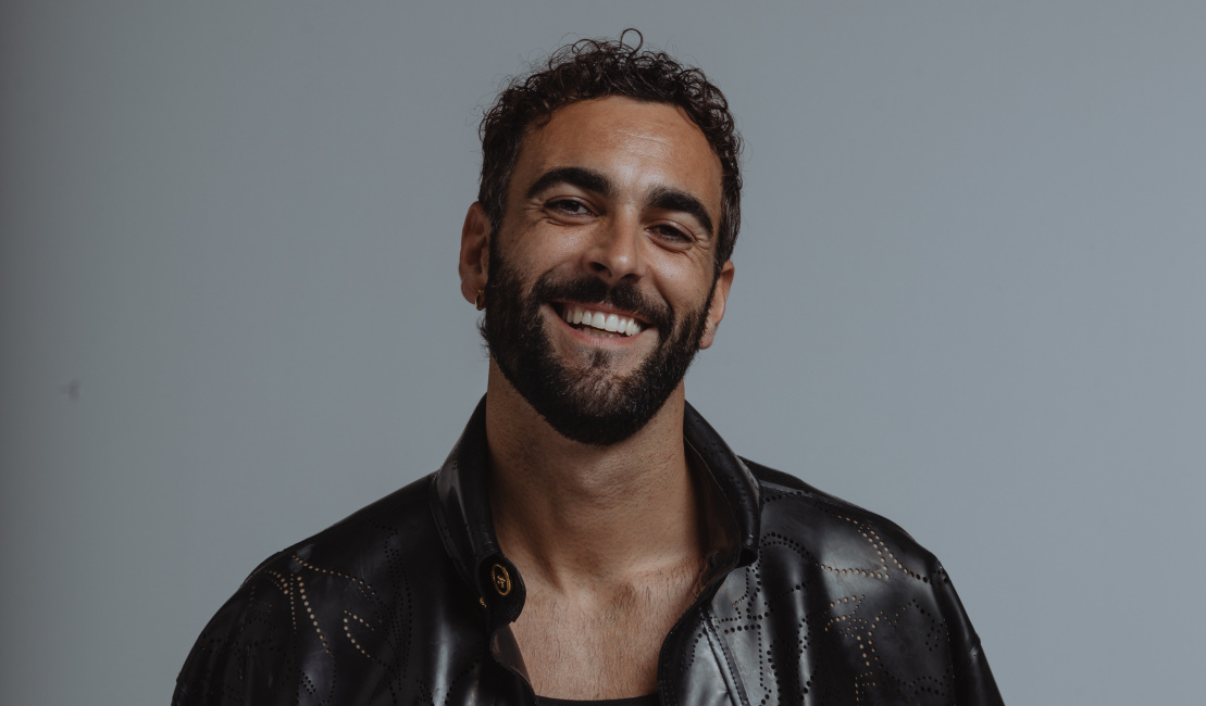 Marco Mengoni ahead of the Eurovision Song Contest 2023. Photo by Andrea Bianchera.