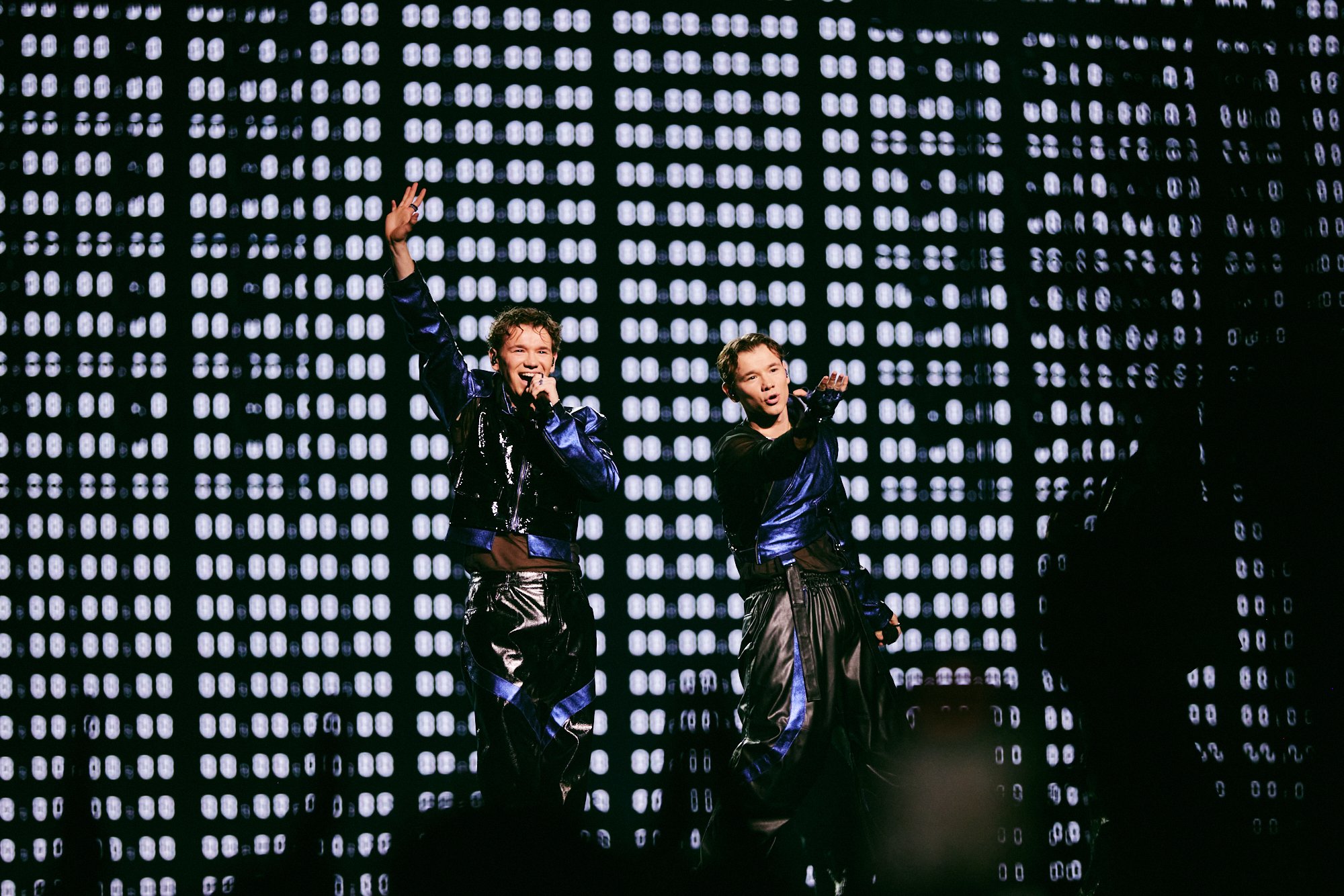 Marcus & Martinus performing Unforgettable for Sweden at the Grand Final at Malmö Arena