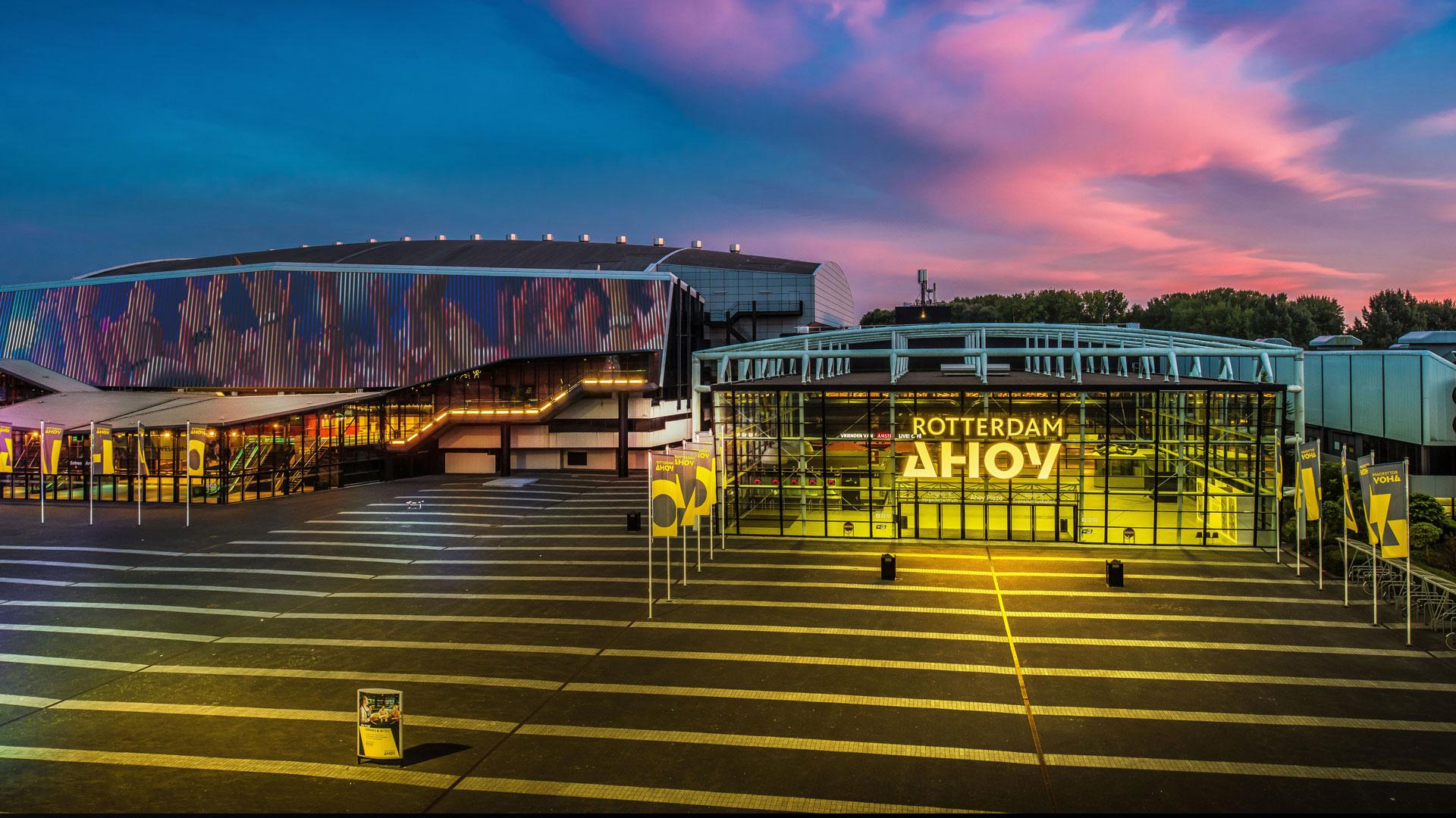 Rotterdam Ahoy, hosting venue of Eurovision 2020 and 2021