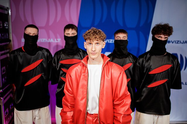 Silvester Belt, Lithuania's Eurovision 2024 representative.