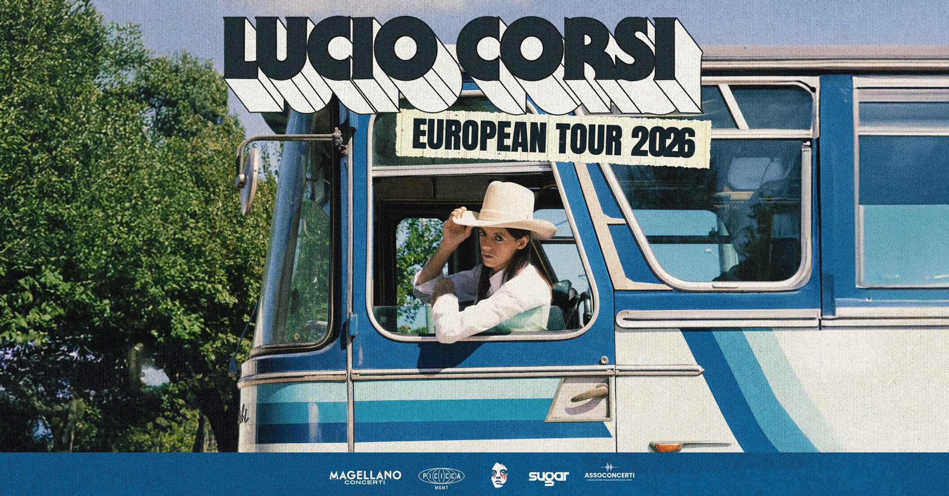 🇮🇹 Lucio Corsi announces first European tour in 2026