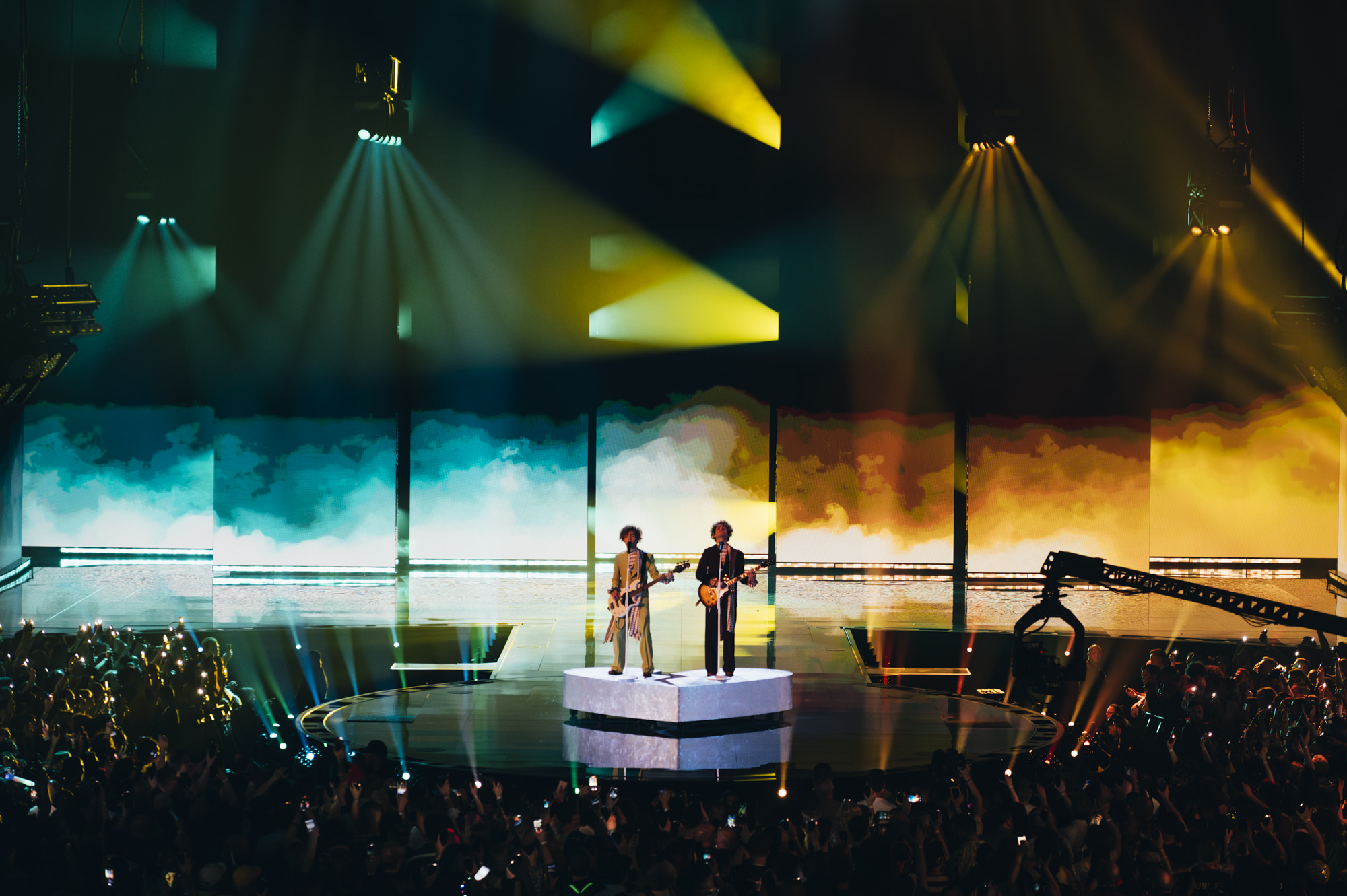 TuralTuranX performed Tell Me More for Azerbaijan at the First Semi-Final at Liverpool Arena
