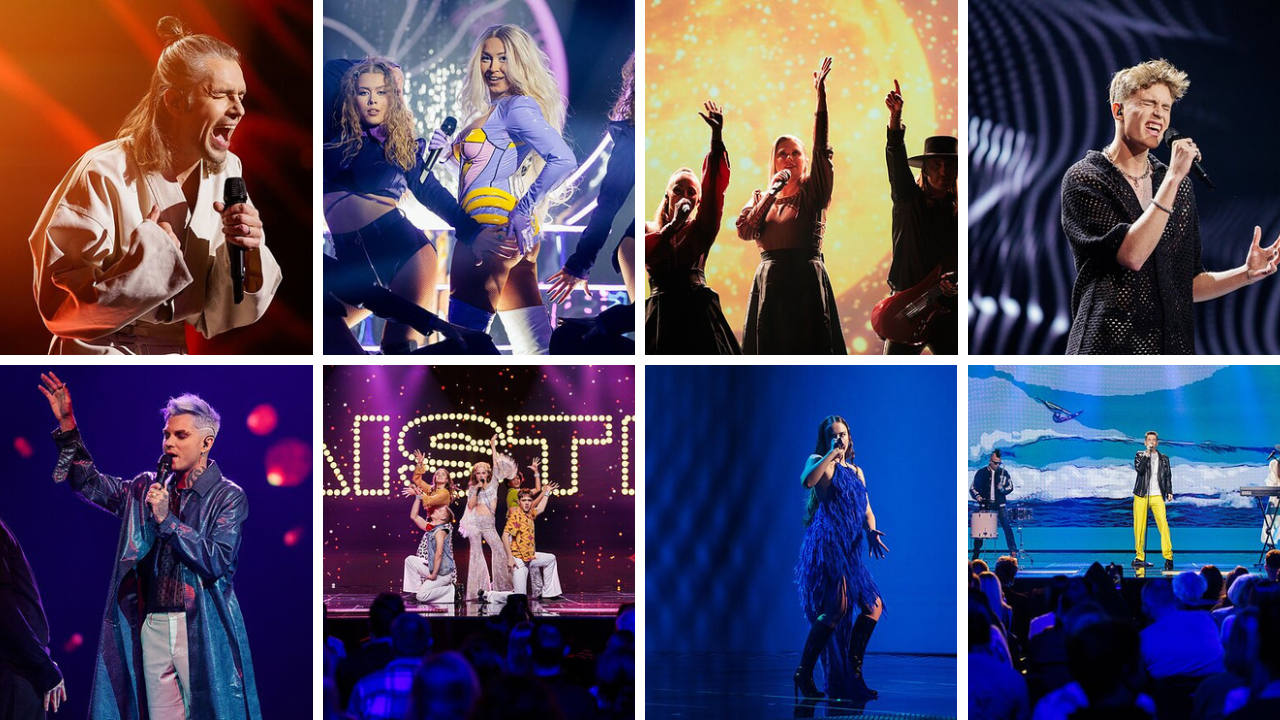 The participants of heat two of Eurovizija.LT 2024