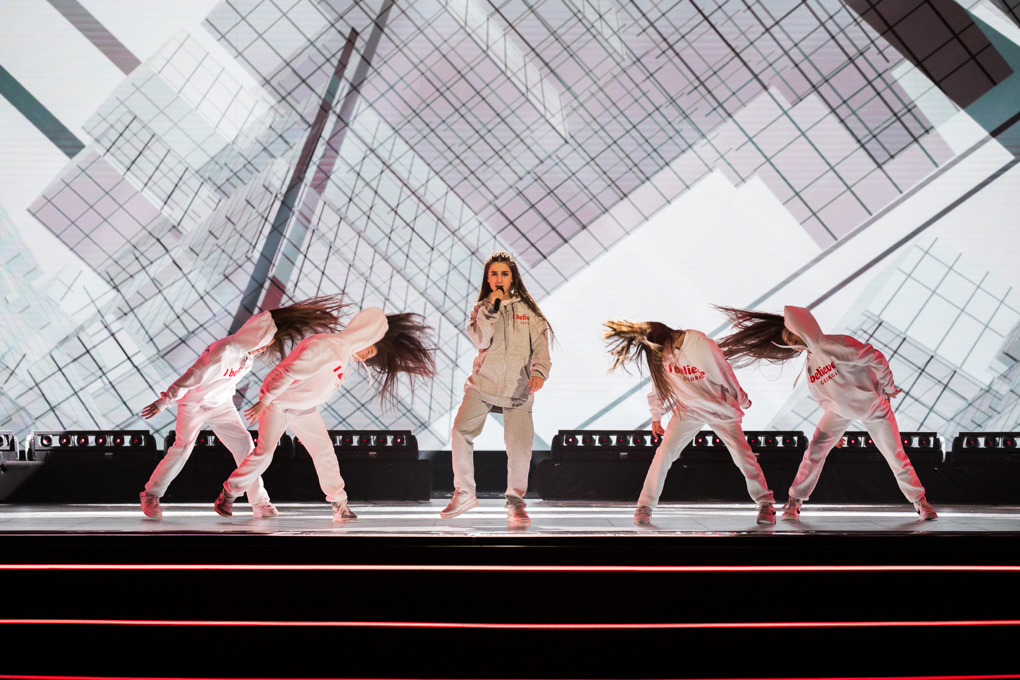 Junior Eurovision 2022: Rehearsals - Mariam Bigvava will perform I Believe for Georgia at Junior Eurovision 2022 in Yerevan, Armenia