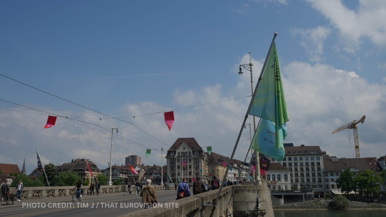 Eurovision 2025 branding amid calls for exclusion of Israel