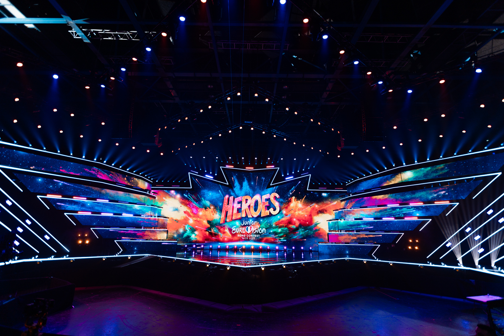 The Junior Eurovision Song Contest 2023 stage!