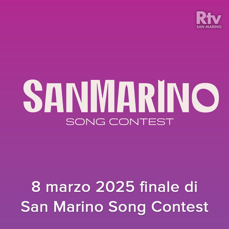San Marino Song Contest logo. Credit: SMRTV