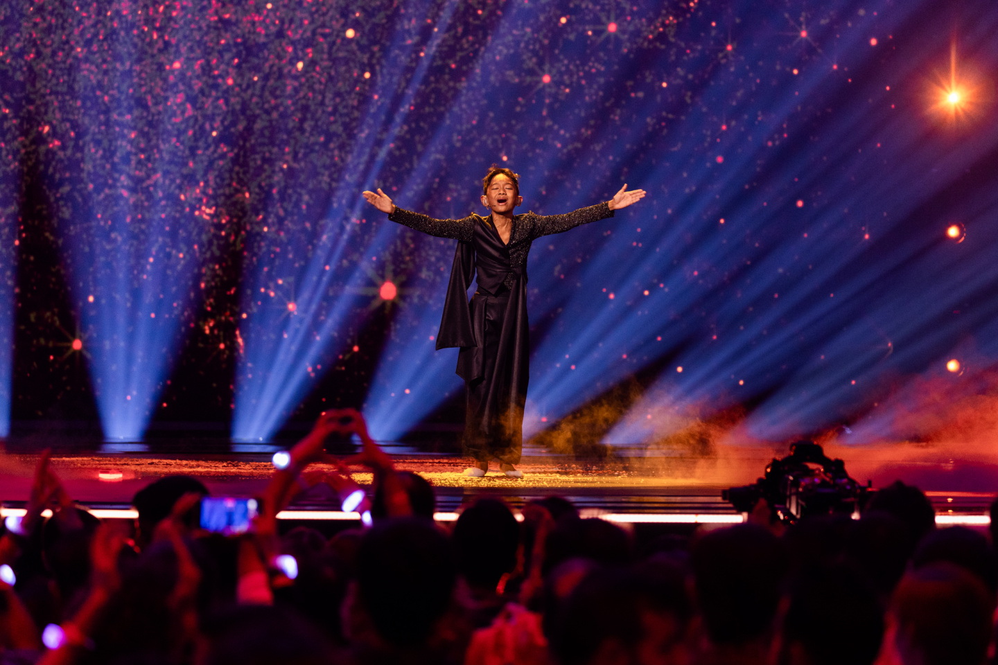Ramires Sciberras performing at Junior Eurovision 2024. Credit: EBU