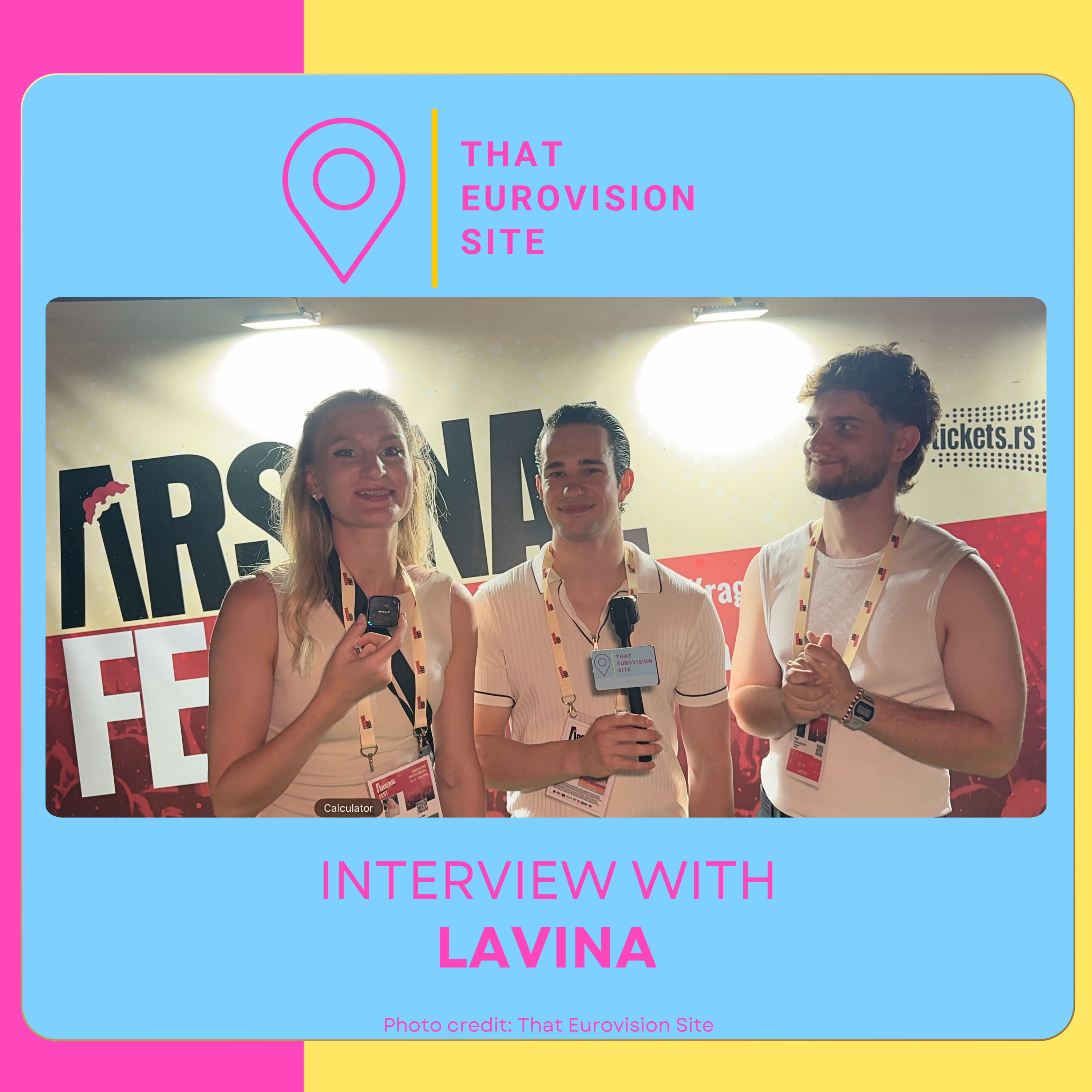 TES Interviews: LAVINA at Arsenal fest