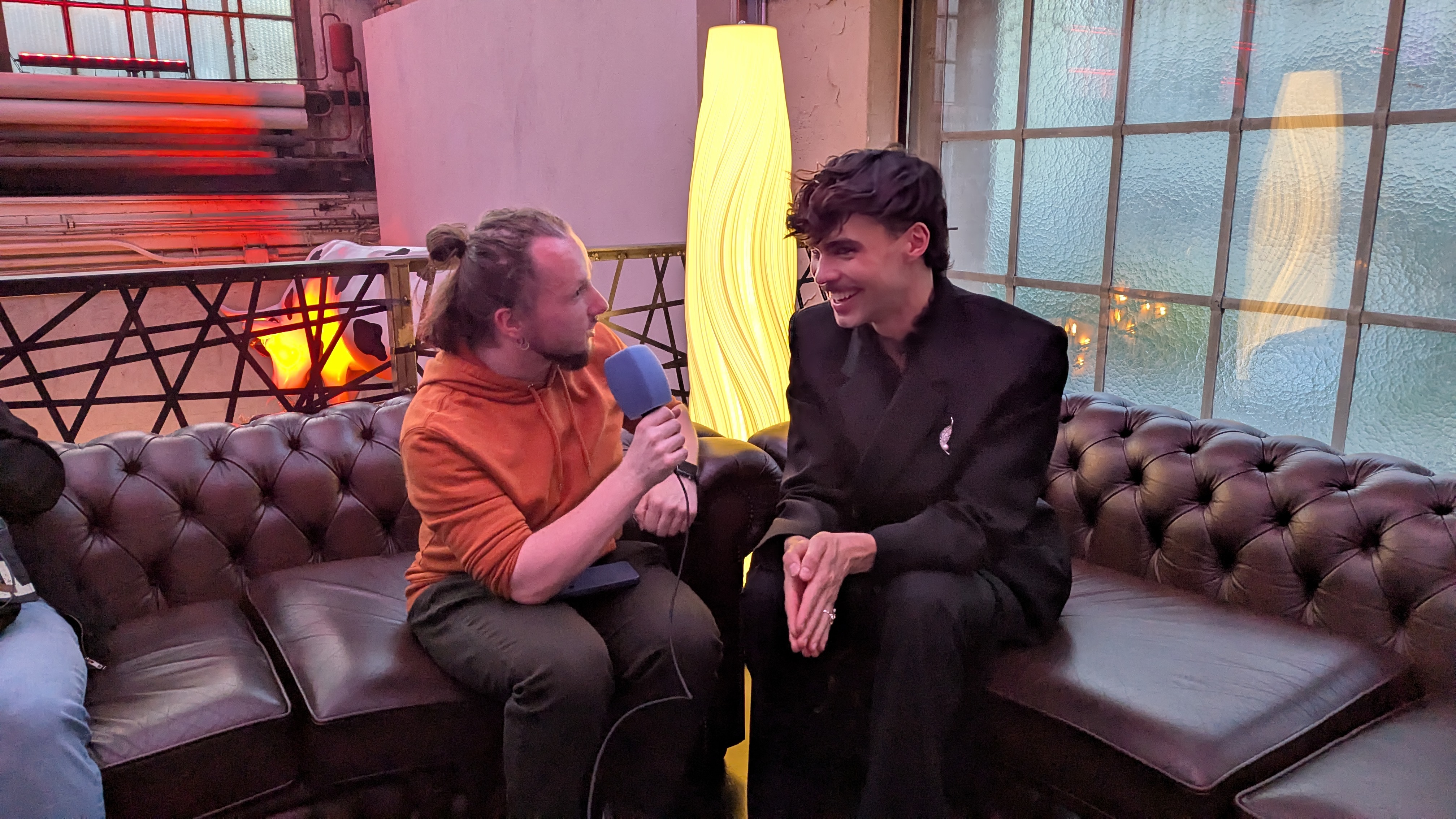 ADONXS from Czechia speaking to Rory from That Eurovision Site