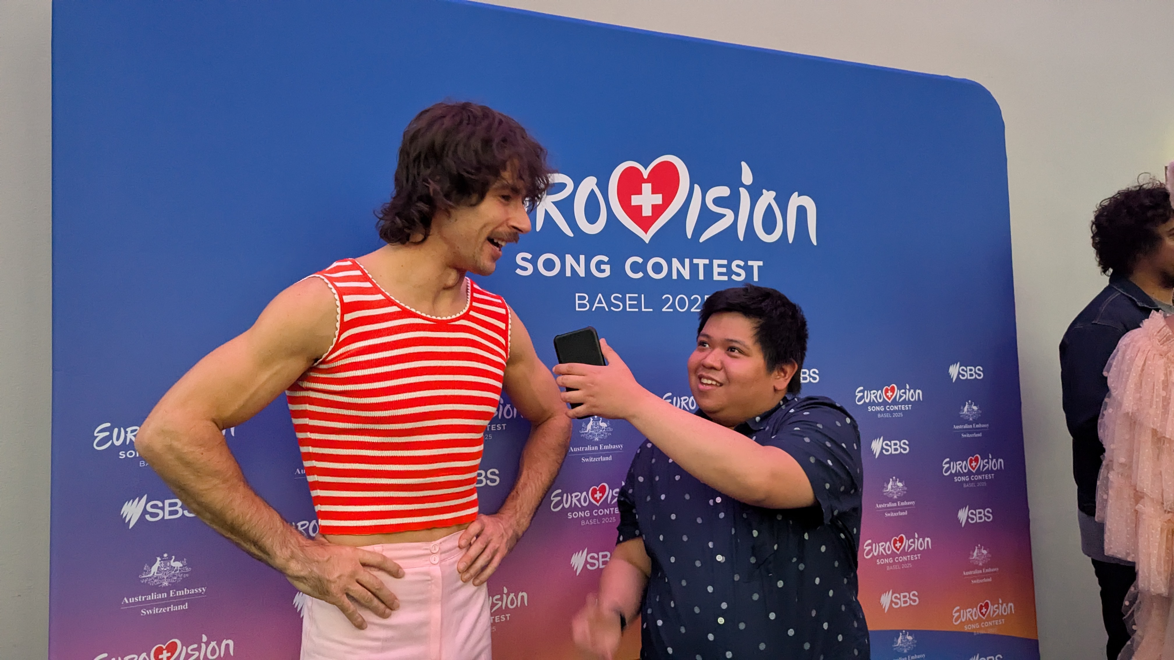 Go-Jo from Australia speaking to Tim from That Eurovision Site