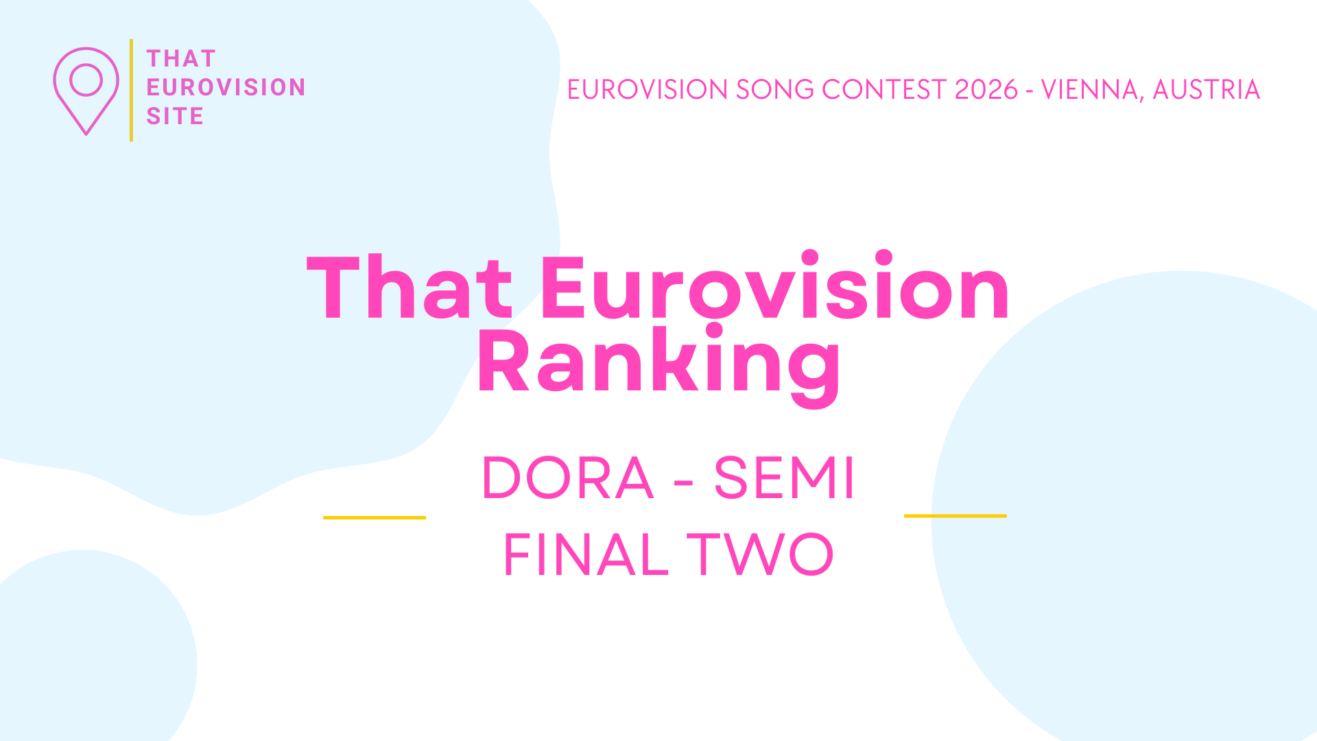 🇭🇷 TES Ranks: Dora 2026 – Semi Final Two