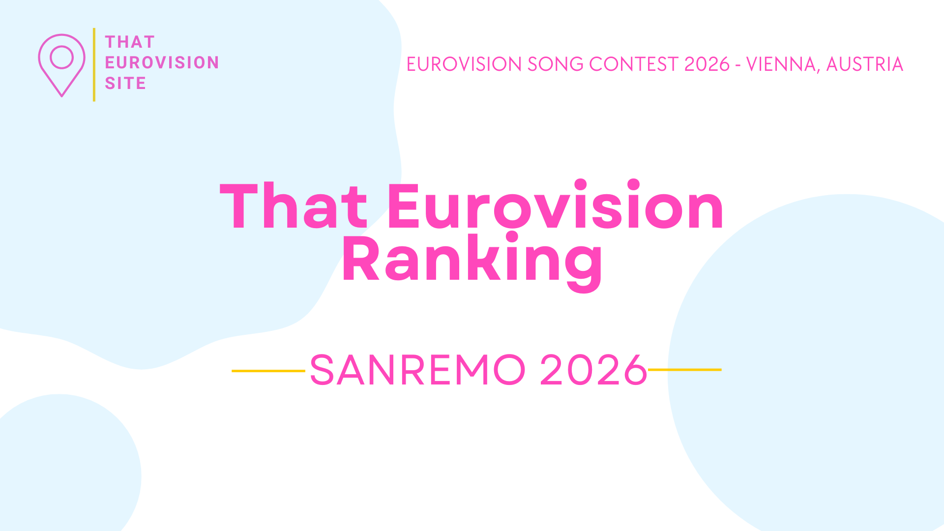 🇮🇹 TES Ranks: Sanremo 2026