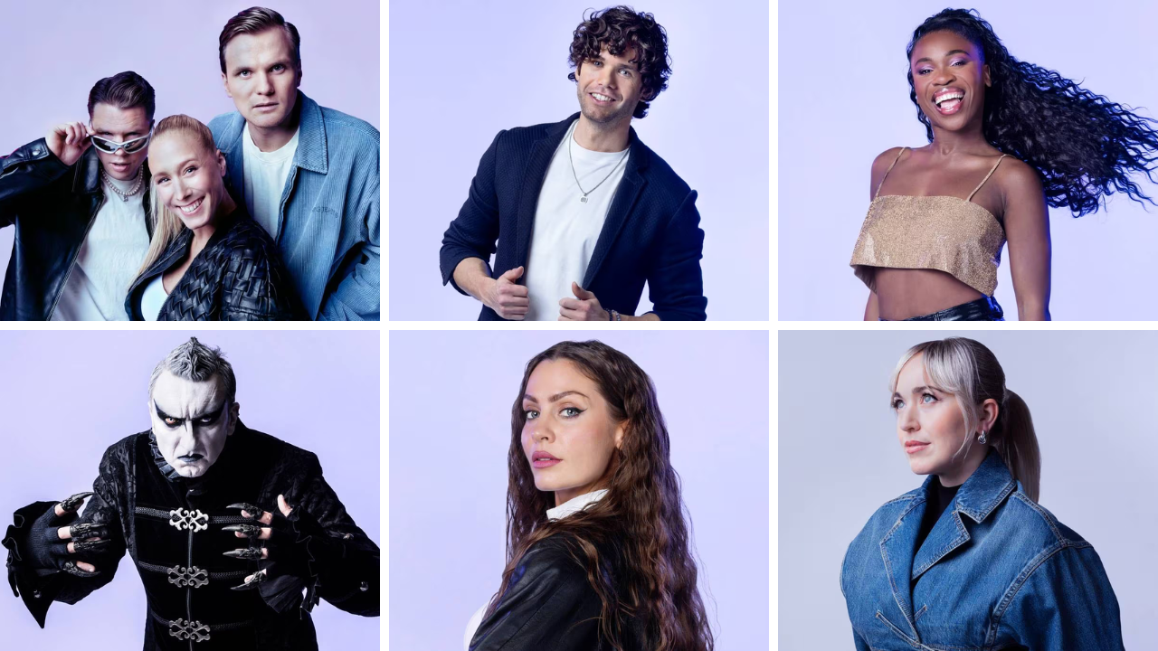 The 6 SF1 artists for MGP 2024