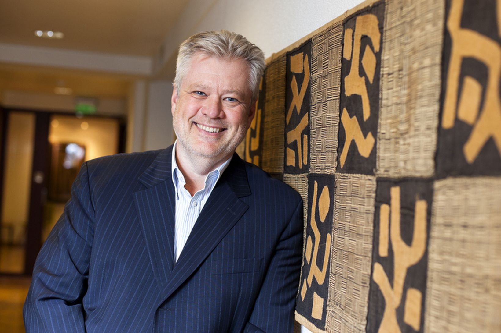 Chairman of the board of directors of RÚV, Stefán Jón Hafstein