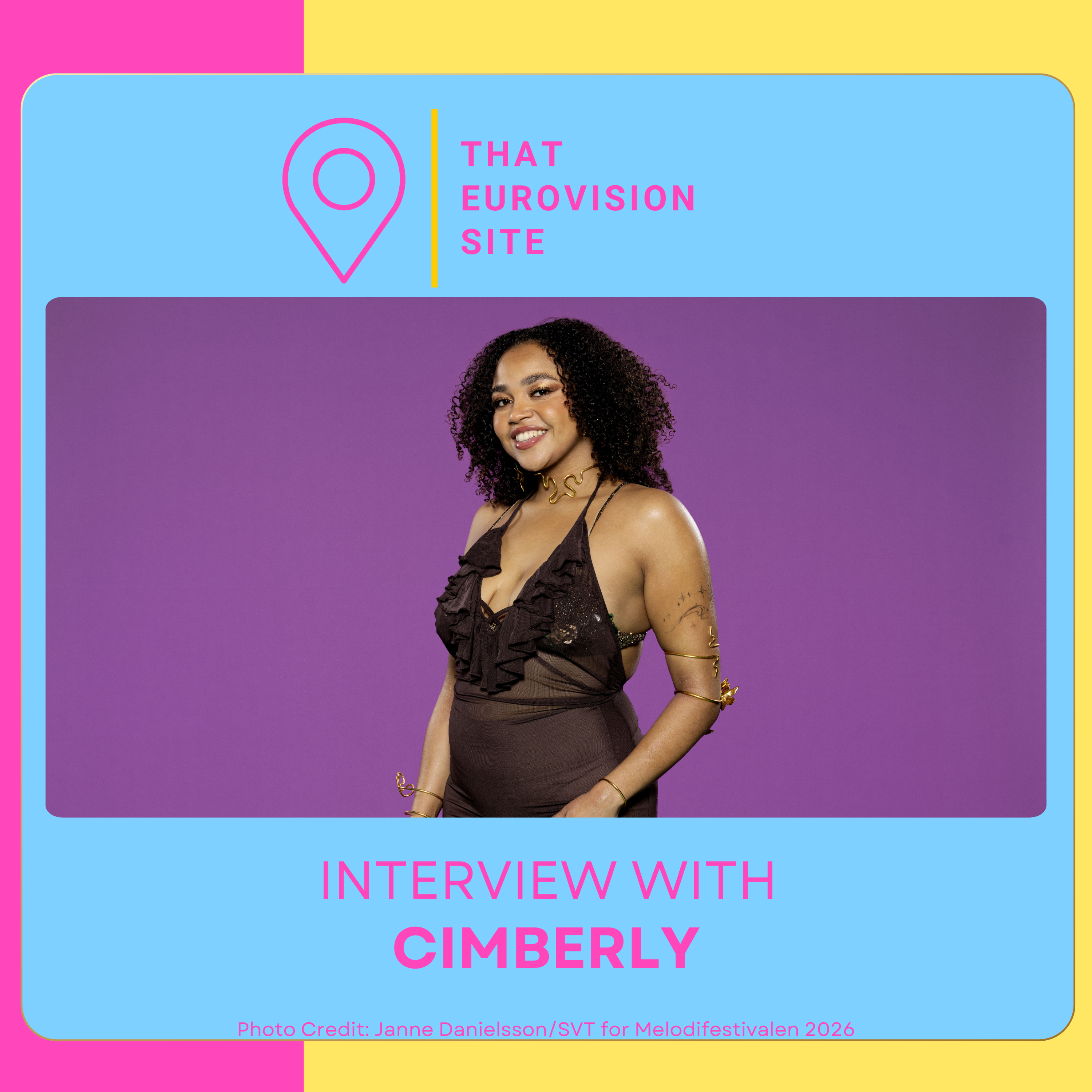 TES Interviews: Cimberly (Melodifestivalen 2026)