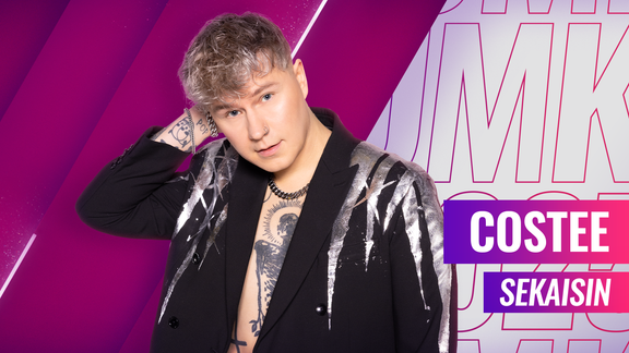 Costee's promotional image for UMK 2025. Credit: Yle / Nelli Kenttä
