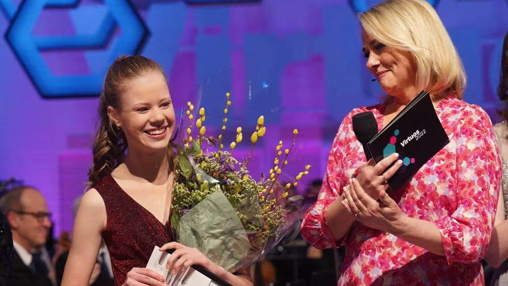 Alma Serafin Kraggerud won Virtuos in 2022.