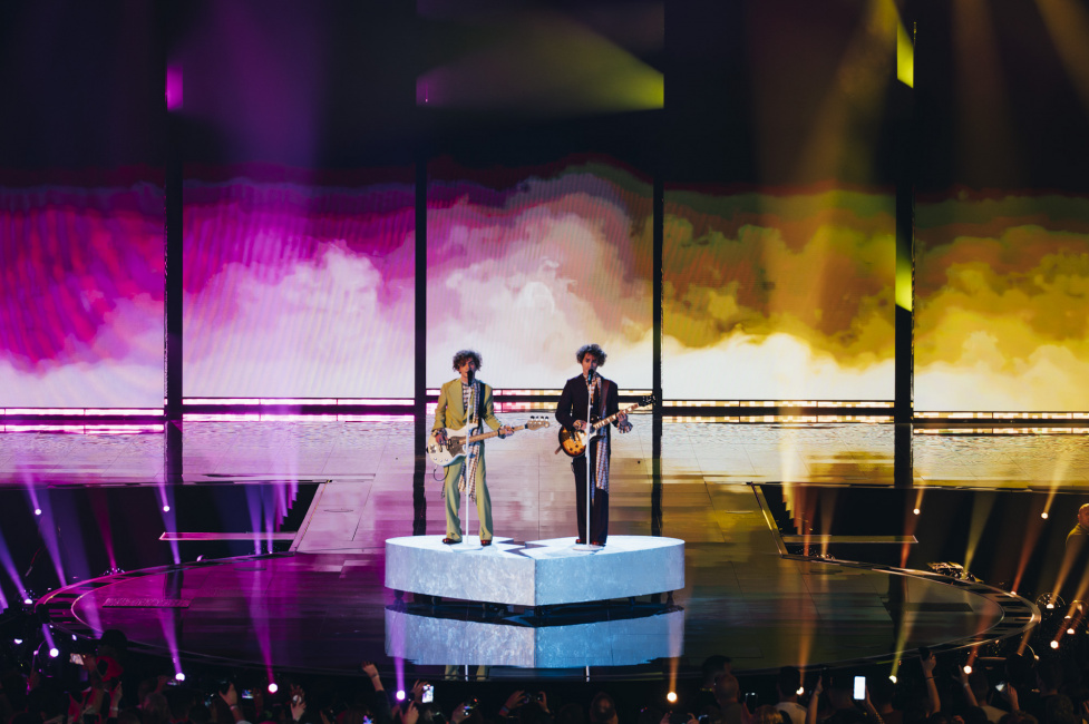 TuralTuranX represented Azerbaijan in 2023 Image Credit: EBU / Sarah Louise Bennett