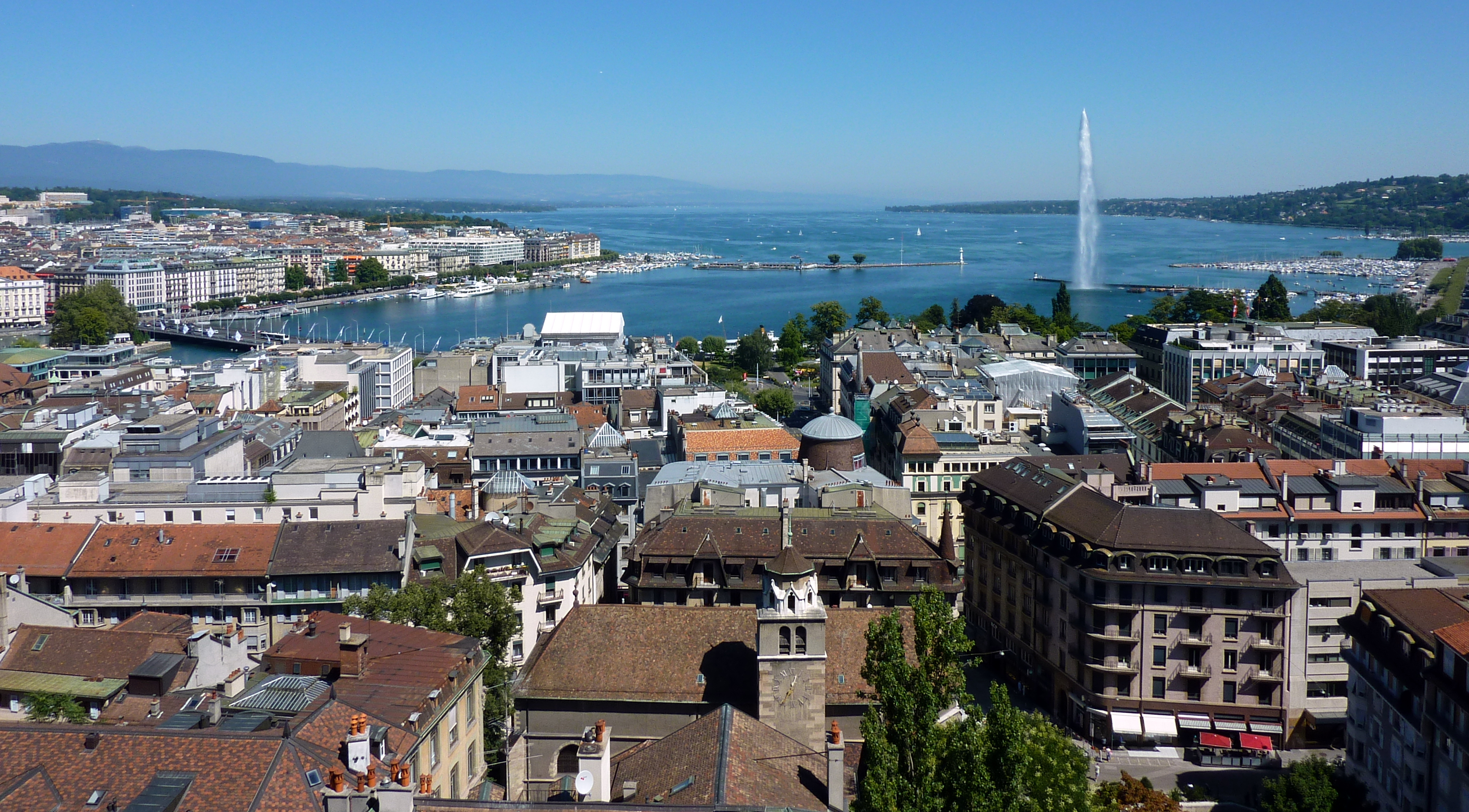 Geneva Skyline Image Credit: Wikimedia / Becks