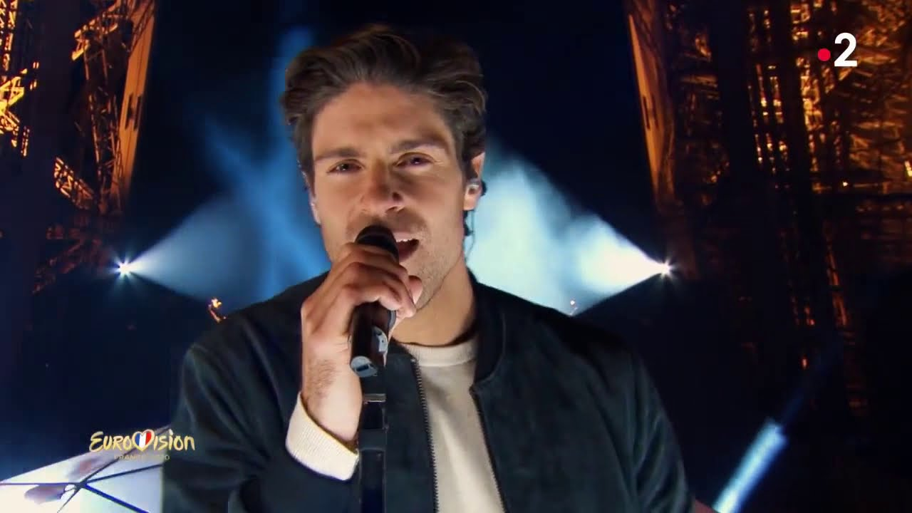 Tom Leeb was France's act for Eurovision 2020 Image credit: France Televisions