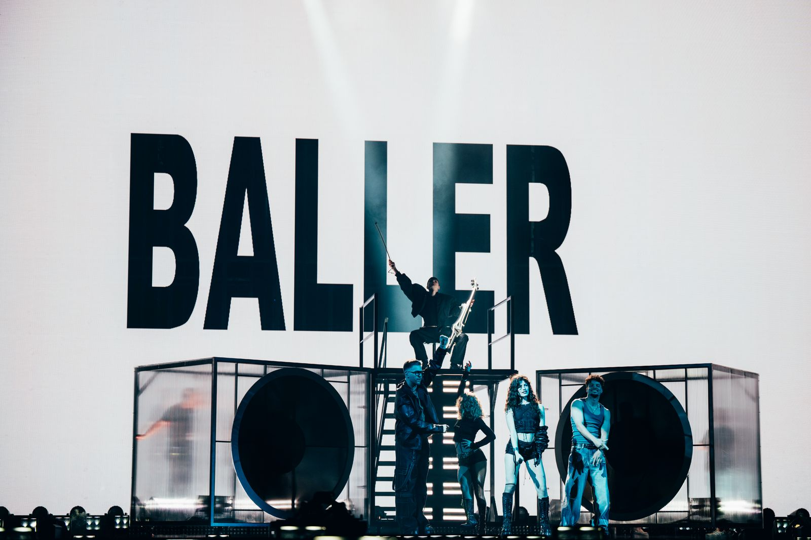 Abor & Tynna performing Baller Credit: EBU / Sarah Louise Bennett