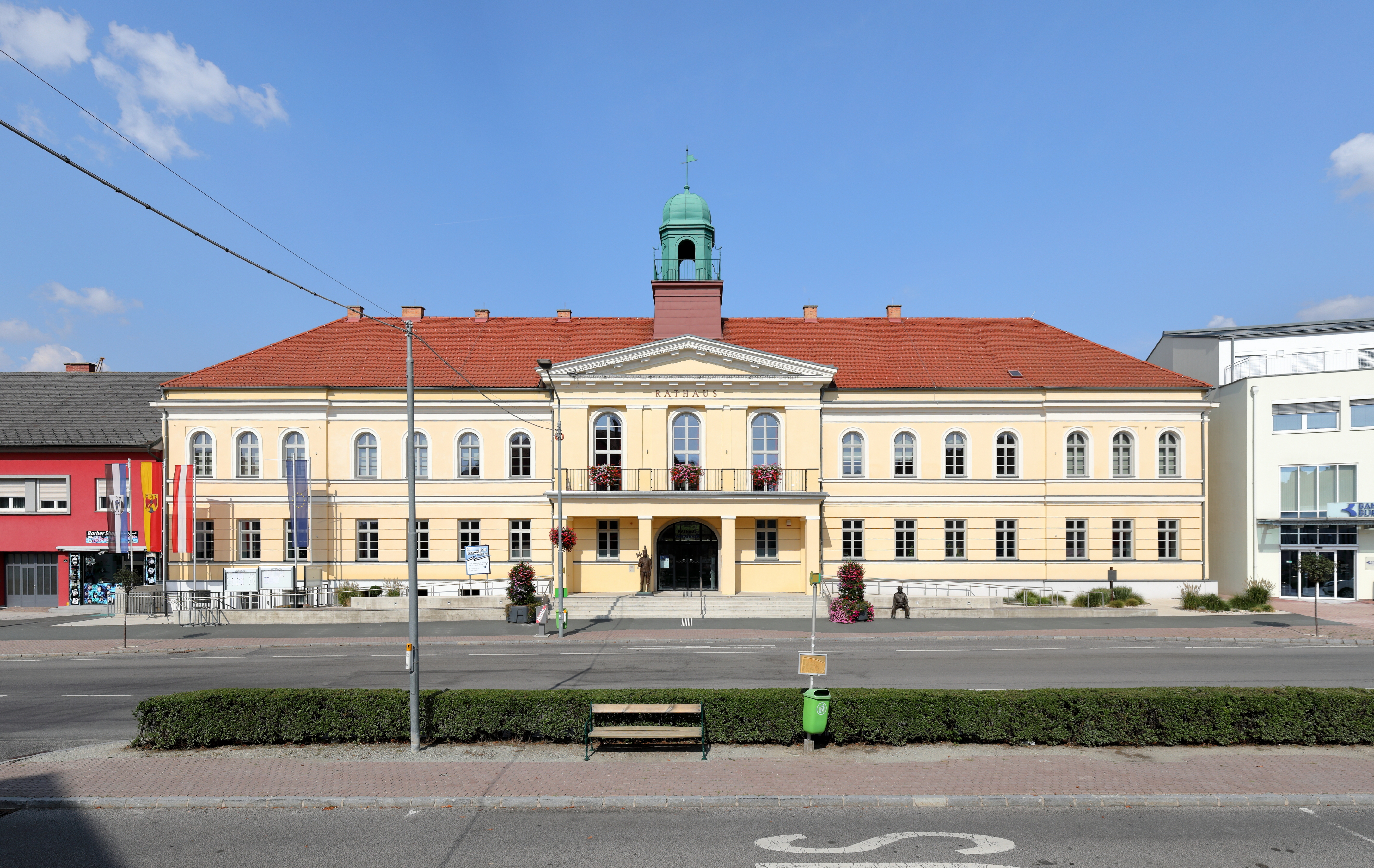 Oberwart town hall Credit: Wikimedia / © C.Stadler/Bwag