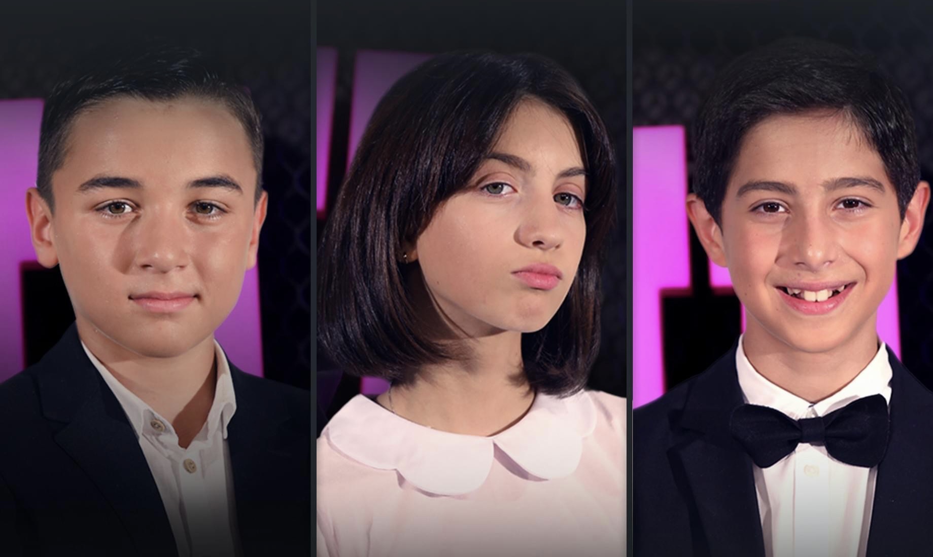 Anastasia Vasadze, Nikoloz Kharat and Oto Bazerashvili to represent Georgia at Junior Eurovision 2023