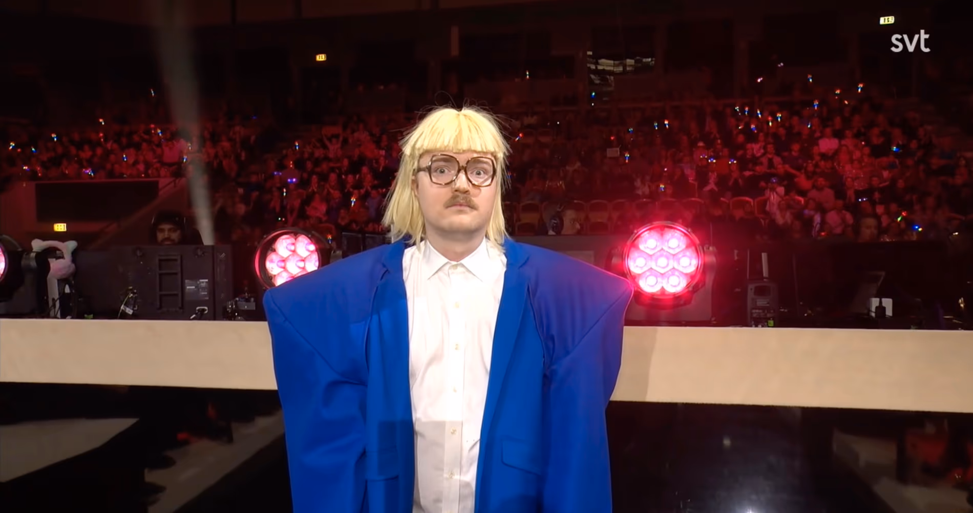 Joost Klein at Melodifestivalen