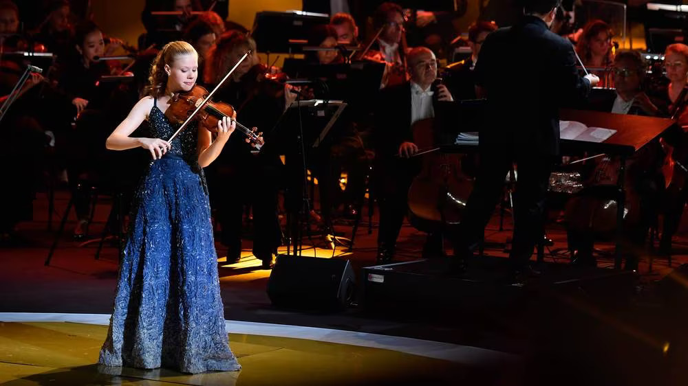 Alma Serafin Kraggerud who represented Norway at Eurovision Young Musicians 2022