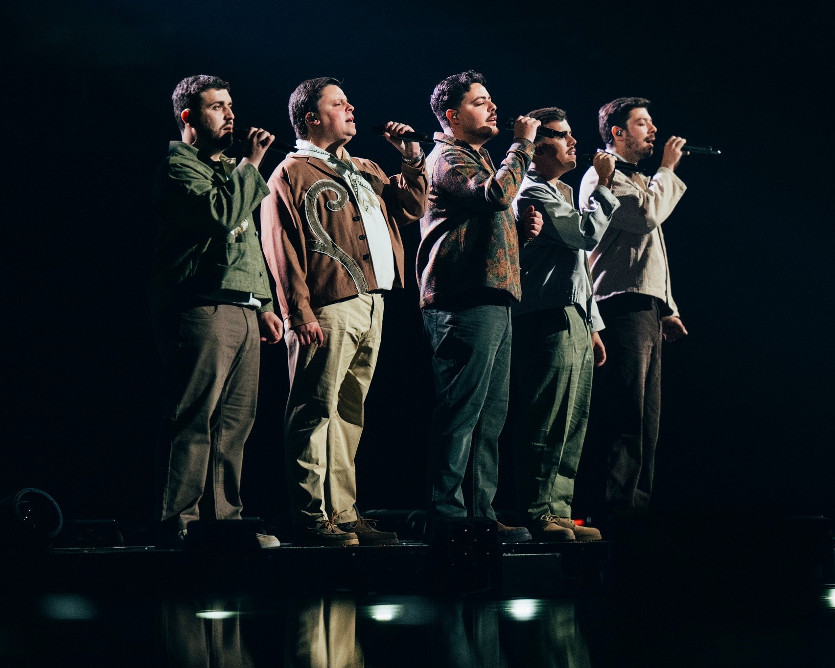 Bandidos do Cante's first rehearsal