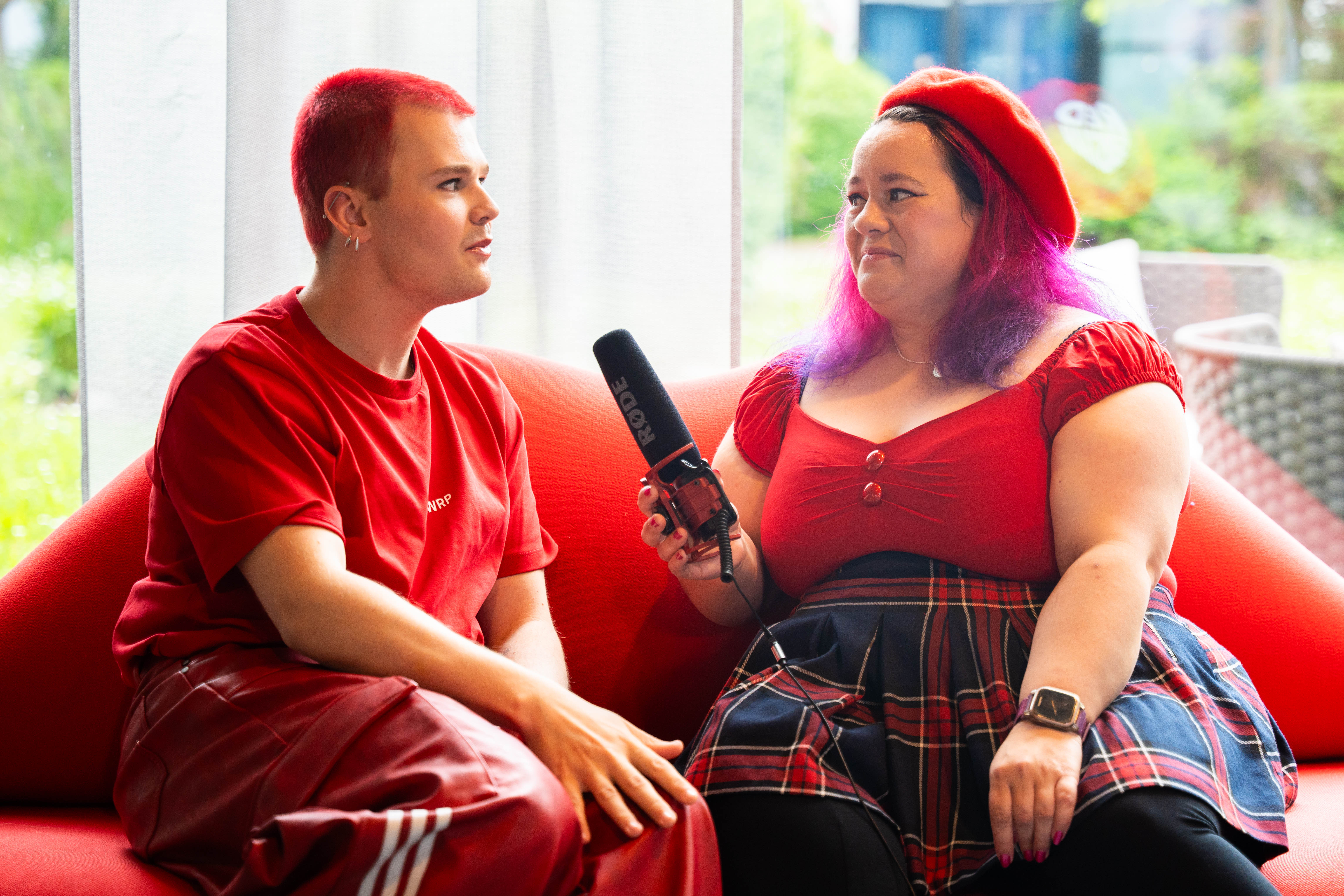 Red Sebastian speaking to That Eurovision Site